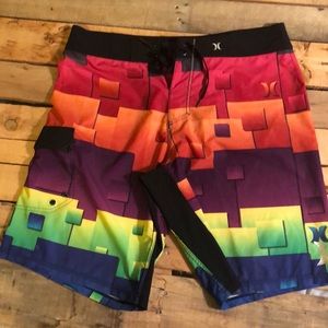 Men’s swim shorts.